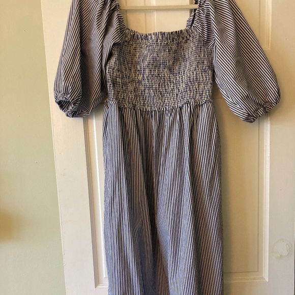 Midi Free Assembly Prairie Dress L - Picture 1 of 2